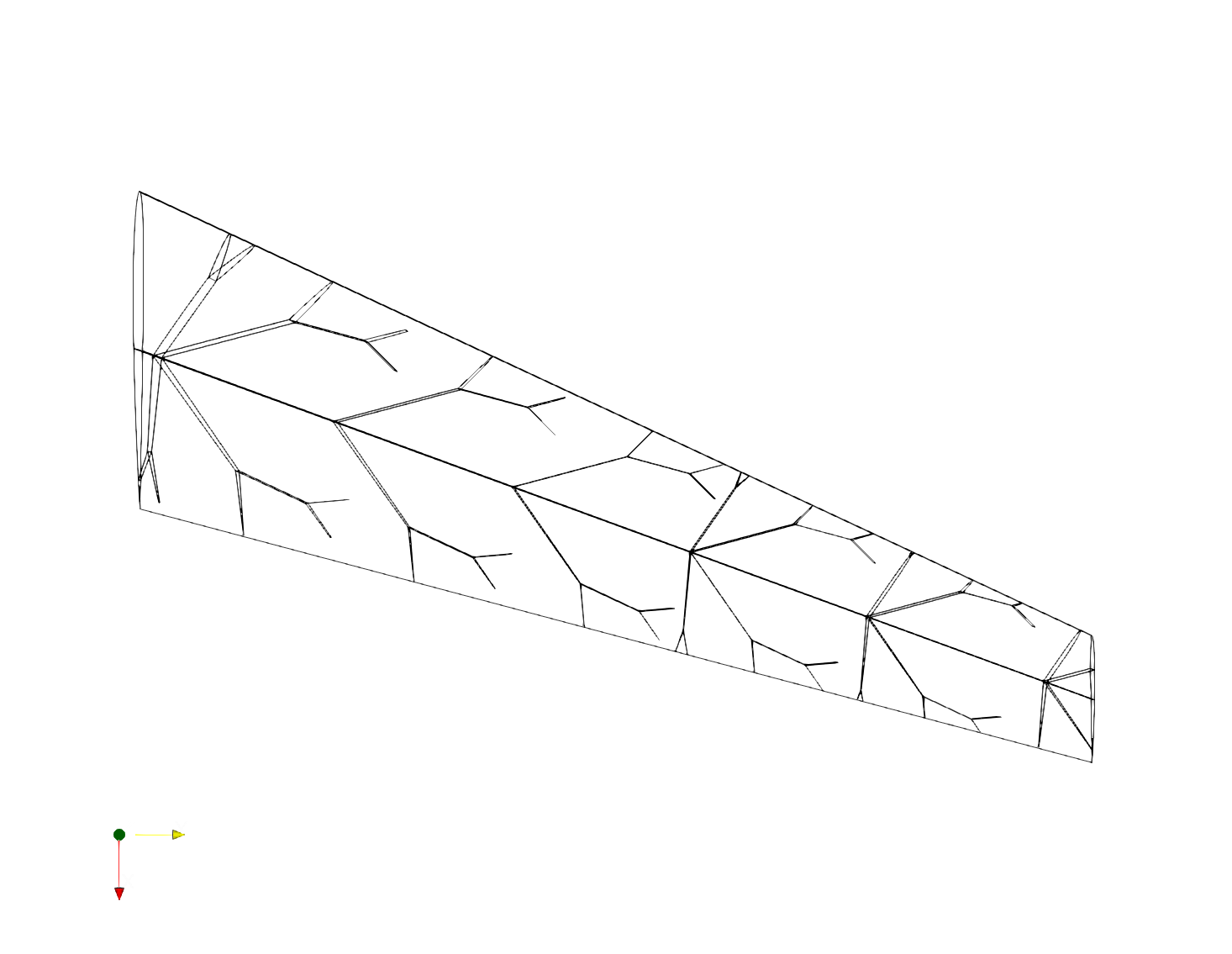 3D Fractal Web Graph